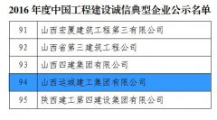 <b>我公司獲評(píng)全國(guó)誠信典型企業(yè)</b>